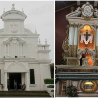 A Relic of the Holy Cross in Monasterio de Tarlac -- travel Luzon
