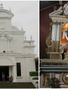 A Relic of the Holy Cross in Monasterio de Tarlac -- travel Luzon