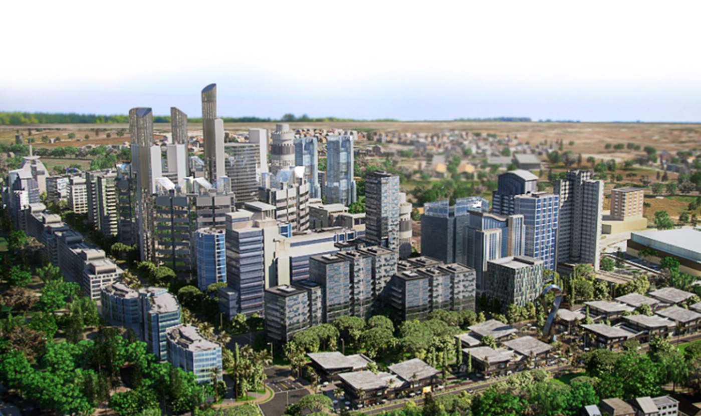 The Infinity Central Business District in Pampanga